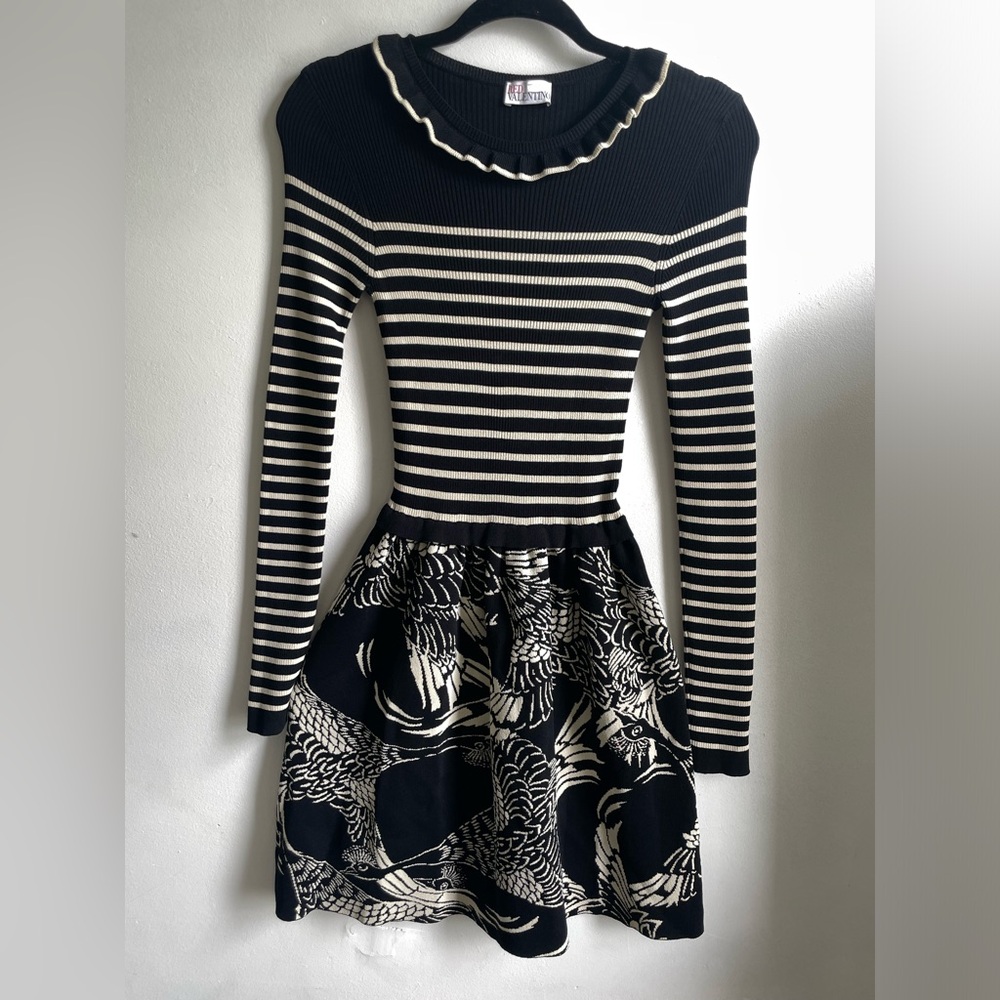 RED Valentino Fit Flare Dress